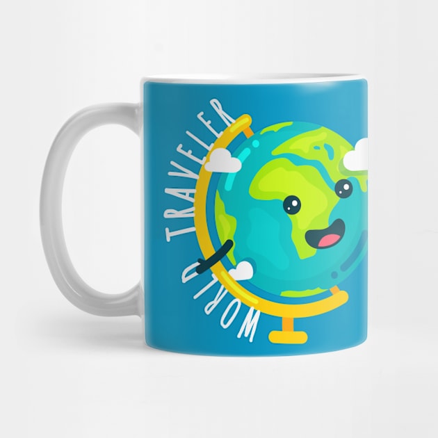 World Traveler by superdupertees